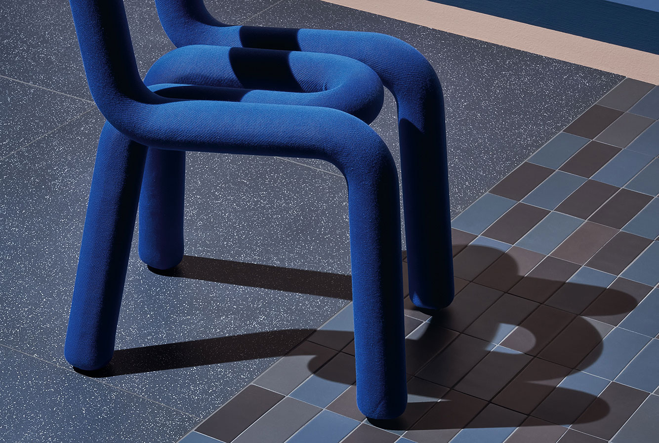 COSMO / COSMO BLU / BRICK BLU-NERO MATTE
